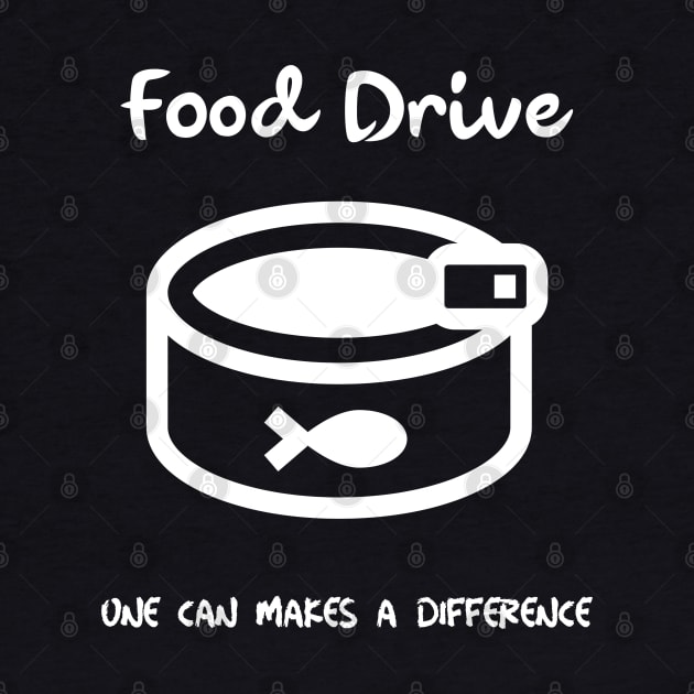 Food drive - One can makes a difference by All About Nerds